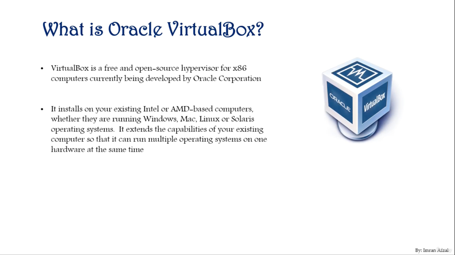 What is Oracle Virtualbox