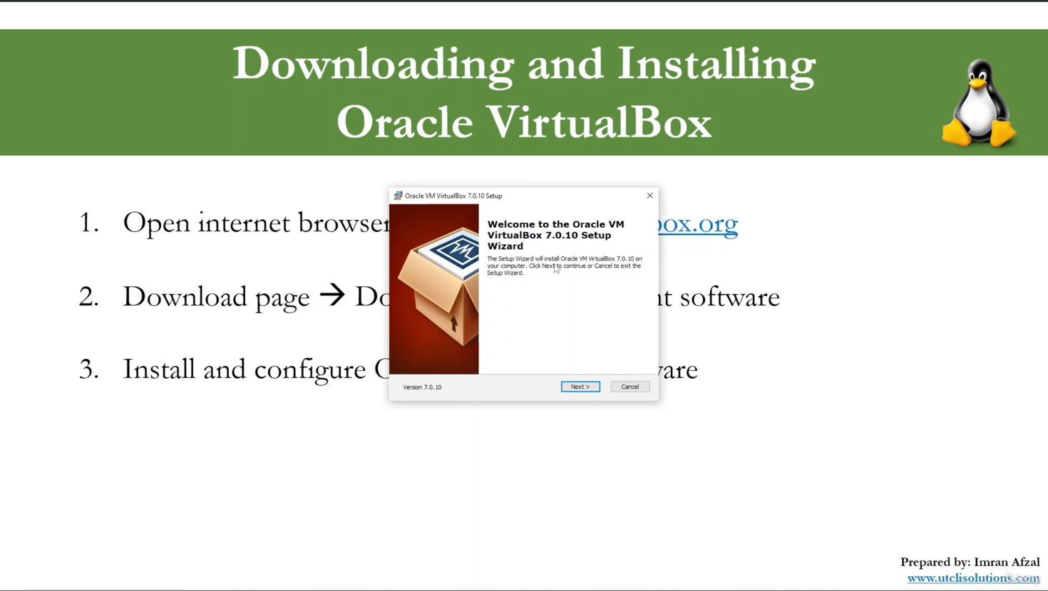 Downloading and Installing Oracle VirtualBox 2