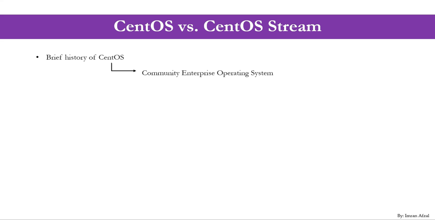 CentOS vs. CentOS Stream